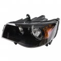 Hecasa Headlight Headlamp Black Housing Clear Lens For 2011-2020 Dodge Grand Caravan 4-door Van 2008-2016 Chrysler Town Country
