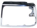 Left Driver Side Headlight Door Chrome For 1992 To 1996 Ford F-150 Model W0121-n766921 