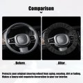 X Autohaux Steering Wheel Cover Universal Elastic Stretch Antislip Breathable Microfiber Ice Silk Interior Trim Protector For
