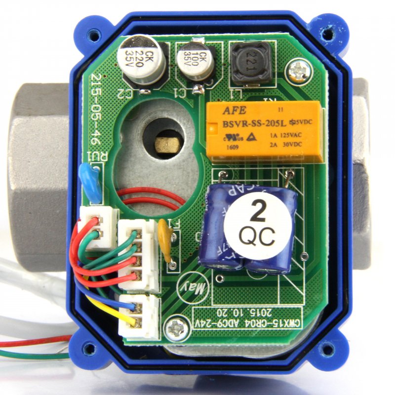 Motorized Ball Valve 0 5 In Nsf Certified 304ss Electrical Full Port 9 To 24v Ac Dc With 3 Wire Setup Uss-msv00001 Stainless