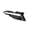 Daytime Running Light Bezel For Hyundai Sonata 2016 2017 Driver Side Black With Chrome Molding Auto Cruise Fits Hy1038187 