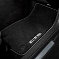 Gm Accessories 22860826 Front And Rear Carpet Floor Mats In Black With Cts Logo Molded Edge 