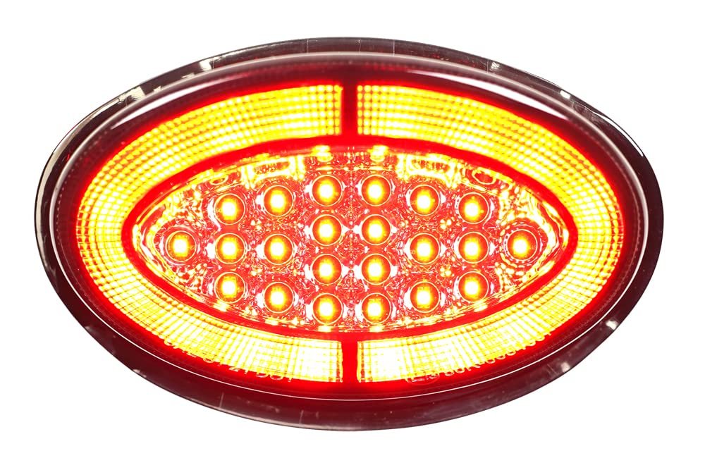 Integrated Sequential Led Tail Lights Smoke Lens For Kawasaki Z900rs 2026 And Newer With Flasher Relay Included