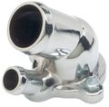 Chrome Gasket Style Water Neck 9403 Steel Automotive Engine Coolant Thermostat Outlet Assembly 