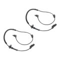 Abs Speed Sensor Pair For Ram 1500 2011 2012 Front Driver And Passenger Side 2 Prong Blade Terminal Replacement 68060333ab 