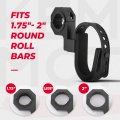 Utv Gun Holder Rack 2 Sets Kemimoto Roll Bar Shovel Mount Bow Fits For 1 75a -2 Bars Compatible With Polaris Rzr Ranger Can Am