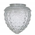 Clear Pineapple Glass Shade 3-1 4-inch Fitter Opening 