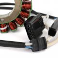 Topteng Motorcycle Stator 5 Wires Magneto Coil Generator Engine Fits For Hisun Motors Sector 550 H Utv Vforge 550 Hs55ng