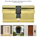 60mm Cylinder Lock Copper Dual Open Anti-theft Door With Keys Strong Resistance And Rust-proof Suitable For Wooden Doors