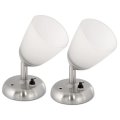 Dream Lighting Rv Lights Interior 12v Led Reading Light With Switch Frosted Glass Wall Mount Warm White Lamps 3w 3 2x5 7 Inch 