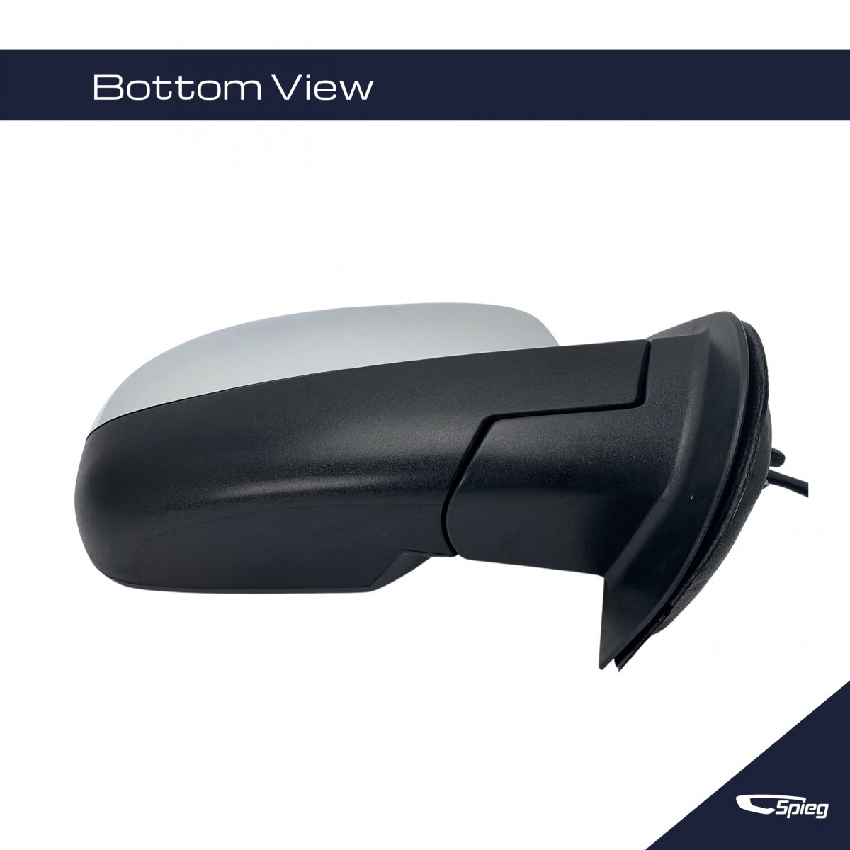 Passenger Side Mirror For Chevrolet Silverado Suburban Gmc Yukon Cadillac Escalade 2007 To 2013 Power Heated Chrome Cover 5 Pin