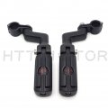 Smt-front Rider 1 Highway Radical Skull Foot Peg Clamps For Triumph Rocket 3 2300cc Moto B07fmhhqmm