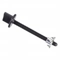 Uxcell M4 X 45mm Thumb Screw Bolt With T Nut Hand Driven Spade Nylon Plastic Screws Metric Thread For Rc Model Aircraft 4 Pcs