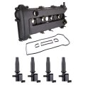 Valve Cover Gasket Set With Ignition Coils Replacement 2005-2008 Ford Escape 2005-2011d Focus 2010-2013 For Transit Connect For
