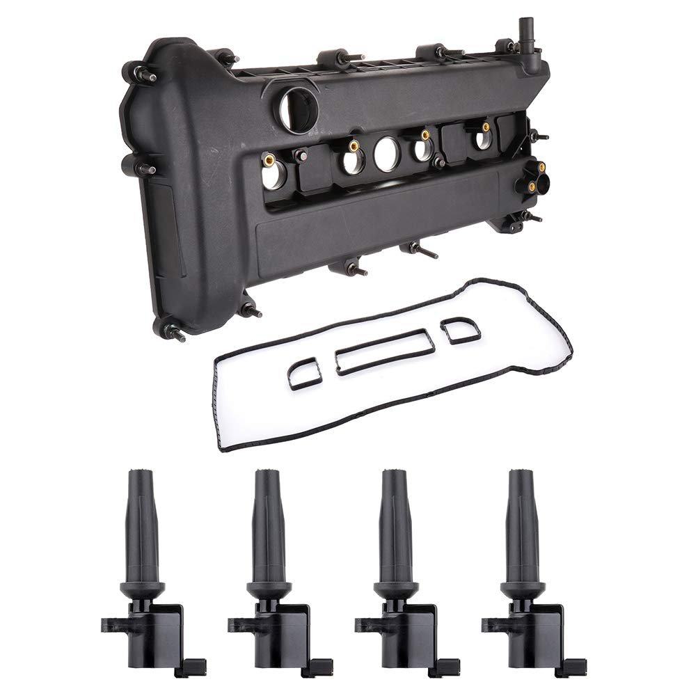 Valve Cover Gasket Set With Ignition Coils Replacement 2005-2008 Ford Escape 2005-2011d Focus 2010-2013 For Transit Connect For