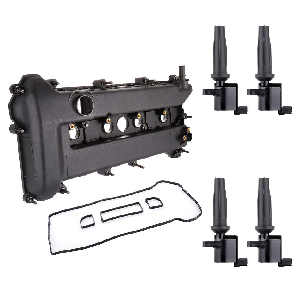 Valve Cover Gasket Set With Ignition Coils Replacement 2005-2008 Ford Escape 2005-2011d Focus 2010-2013 For Transit Connect For