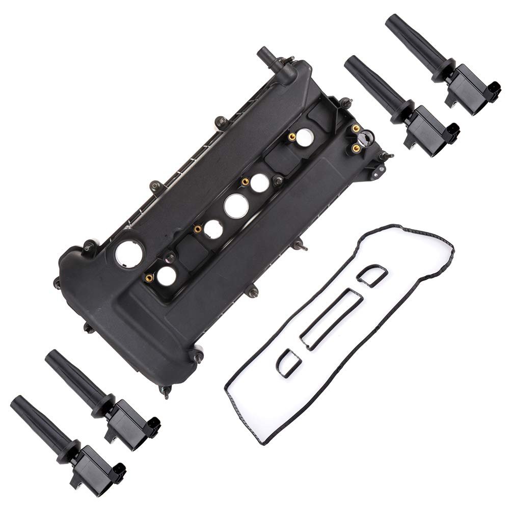 Valve Cover Gasket Set With Ignition Coils Replacement 2005-2008 Ford Escape 2005-2011d Focus 2010-2013 For Transit Connect For