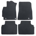 Velour Floor Mats For Kia K4 2025 Gt Line Lx Ex Custom Fit Front And Rear Black Carpet Liners Anti Slip All Season Full Set 