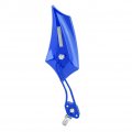 For Motorcycle Mirrors Blue Tint Senyar Side View Mirror 1 Pair Of 10mm 8mm Universal Scooter Aluminum Alloy Rear Blue