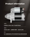 Ocpty Starter Fit For Kawasaki Mule Kaf300 500 520 550 Kaf 300 128000-9980 Km-21163-2109