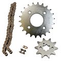 520x36 Drive Chain 10 22 Sprockets 89-06 Suzuki Quadsport 80 Kawasaki Kfx80 