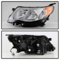 Acanii For 2009-2013 Subaru Forester Halogen Model Replacement Headlight Headlamp Driver Side Only