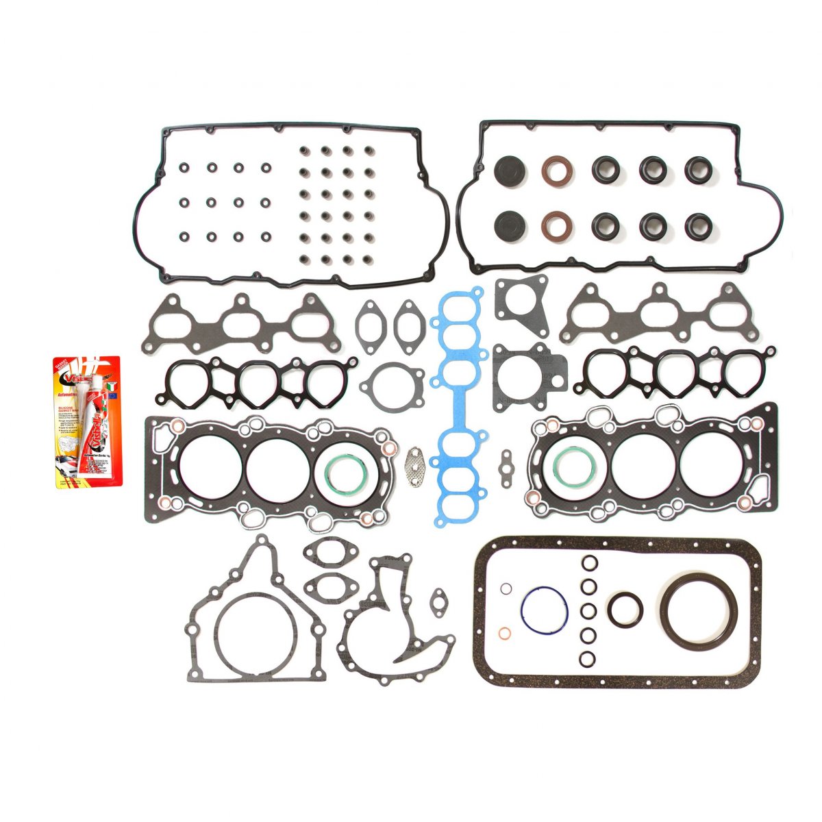 Domestic Gaskets Engine Rering Kit Fsbrr78 For 92-95 Honda Isuzu 3 2l Sohc 6vd1 Full Gasket Set Standard Size Main Rod Bearings