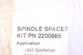 Spindle Nut Kit Genuine Polaris Oem Atv Snowmobile Part