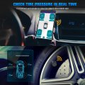 Sy36201 Abs And Metal Tpms Tire Pressure Monitoring System Real Time Display Temperature 0 To100psi For Car Rv Trailer