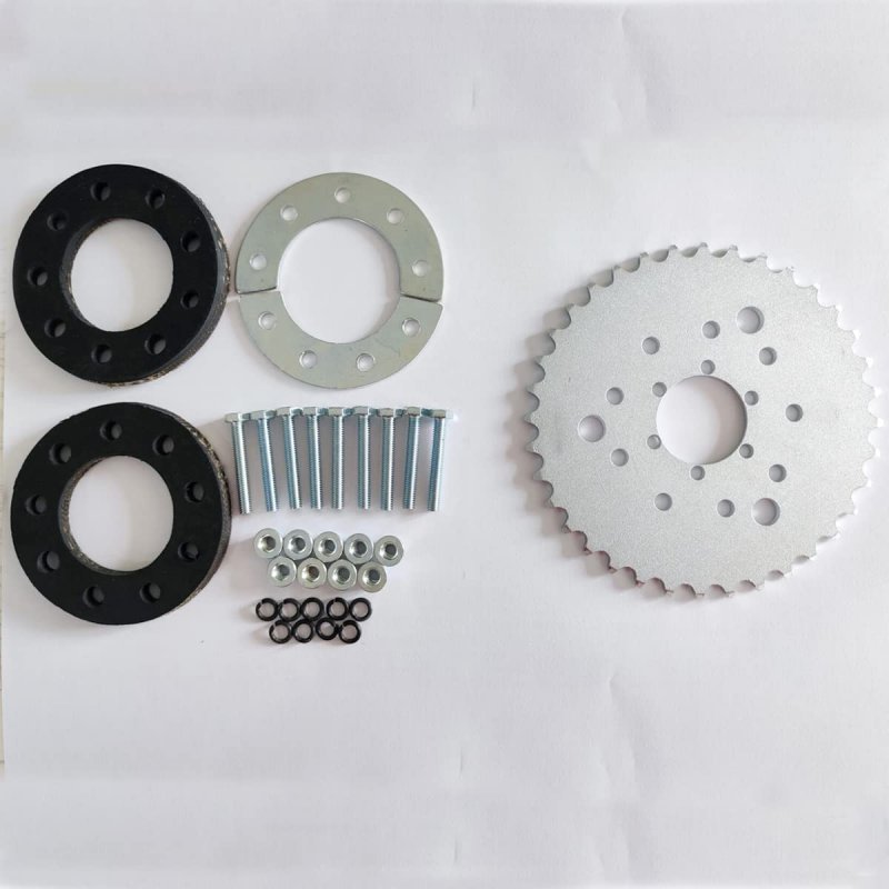 Multifunctional High Performance 36 Teeth Sprocket With Installation Set -80cc Gas Motorized Bicycle