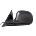 Door Mirror For Gmc Sonoma Jimmy 1998 Driver Side Black Housing Electric Powered Heated Rectangular Glass Replacement 15151119 