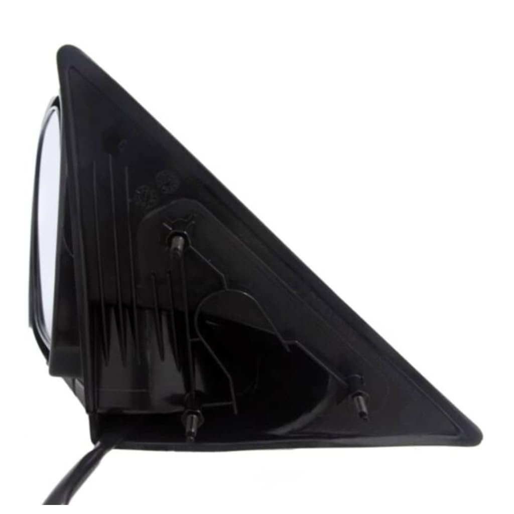 Door Mirror For Gmc Sonoma Jimmy 1998 Driver Side Black Housing Electric Powered Heated Rectangular Glass Replacement 15151119