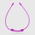 Glasses Strap For Women Silicone Girls Sunglasses Kids Eyeglasses Lanyard Elastic Sport Band Pink Purple 