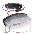 Httmt Mt194- Motorcycle Clear Led Tail Light Brake With Integrated Turn Signals Indicators Compatible 1994-2008 Ducat Monster