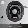 Ge Hard Hat Full Brim Padded 4-point Ratchet Suspension Ansi Z89 1-2014 Safety Hats For Men Impact Resistant Lightweight
