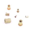 Hilitchi 150pcs Mixed Zinc Plated Carbon Steel Rivet Nut Threaded Insert Nutsert M4 5 6 8 10