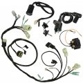 Caltric Wiring Harness Switch Key Coil And Starter Relay Compatible With Honda Sportrax 250 Trx250 2009-2017