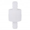 Brake Booster Check Valve 8mm White Plastic Inline Water Gas Air One Way Non Return Durable