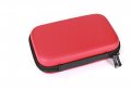 Ebuymore Red Eva Hard Shell Protective Carrying Case Cover For Diabetic Organizer Kit Headphone Headset Dock Charger Usb Cable