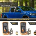 Sequential Turn Signal For 2019-2023 Ford Ranger Dark Smoke Amber Led Strips Side Mirror Indicator Light Blinker Lamp