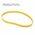 Band Saw Tires Woodworking Non Slip Rubber Replacement For 8in Bandsaw Wheel Heavy Duty Tire Metal And Wood Cutting Yellow 2pcs