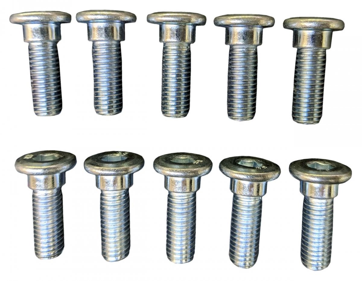 Qty 10 Compatible With Disc Front Brake Rotor Bolt 09 Trx300x 99-14 Trx400x 90105-mk5-0