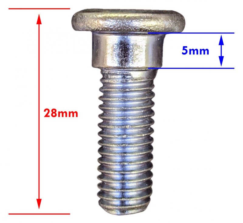 Qty 10 Compatible With Disc Front Brake Rotor Bolt 09 Trx300x 99-14 Trx400x 90105-mk5-0