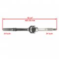 Caltric Complete Rear Axle Drive Shaft Compatible With Kawasaki Mule 3000 Kaf620-g Kaf620g 2004-2008