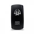 Ch4x4 Rocker Switch Death Lights Symbol 2 Red Led