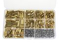 Xlx 600pcs M2 M3 Brass Male-female Female-female Spacer Standoff Screw Nut Assortment Kit And Stainless Steel Set