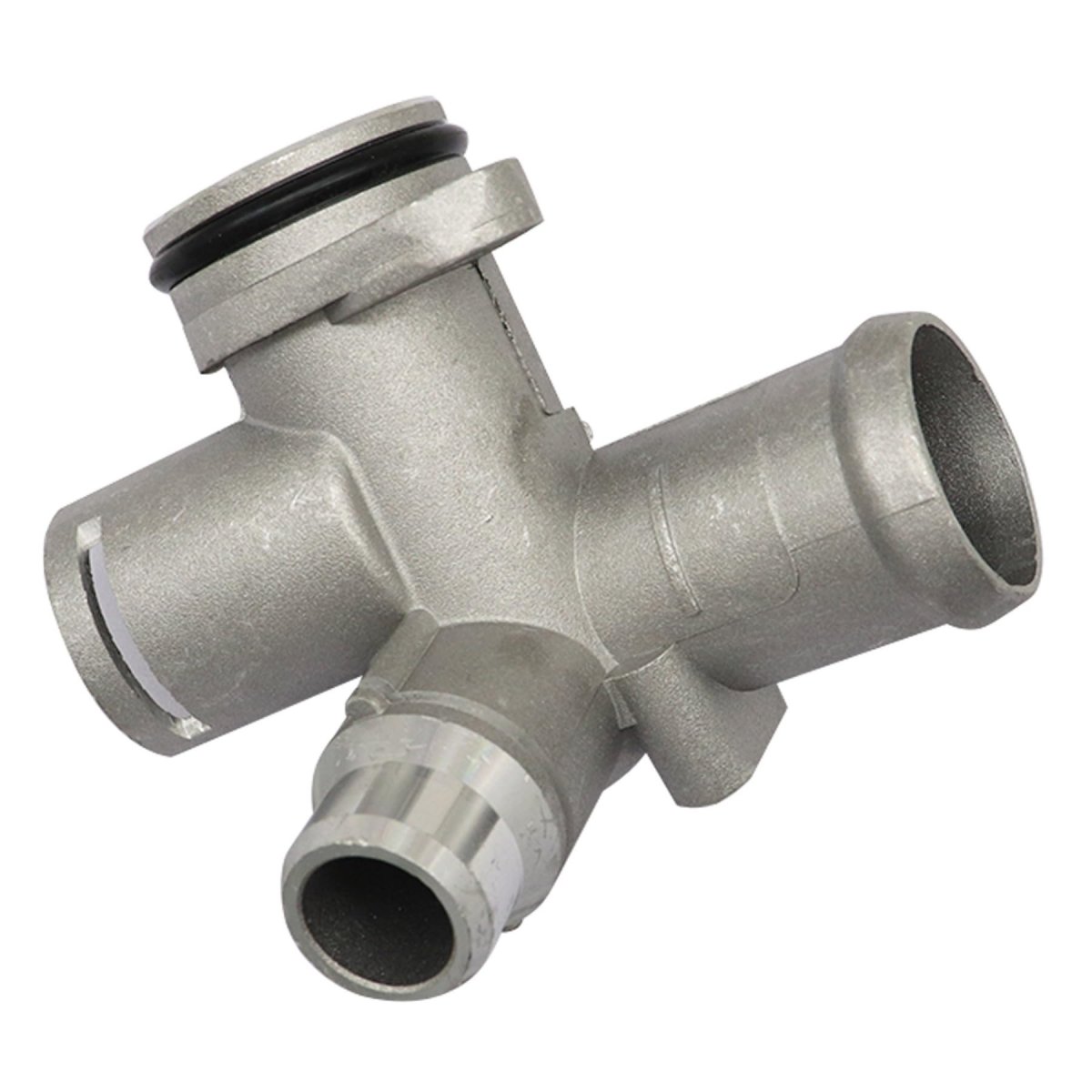 Aluminum Coolant Hose Flange For Audi A4 B7 2 0l 0t 2005 To 2009 Replace 06d121132c 06d121132a 06d121133a