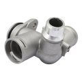 Aluminum Coolant Hose Flange For Audi A4 B7 2 0l 0t 2005 To 2009 Replace 06d121132c 06d121132a 06d121133a 