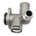 Aluminum Coolant Hose Flange For Audi A4 B7 2 0l 0t 2005 To 2009 Replace 06d121132c 06d121132a 06d121133a