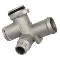 Aluminum Coolant Hose Flange For Audi A4 B7 2 0l 0t 2005 To 2009 Replace 06d121132c 06d121132a 06d121133a